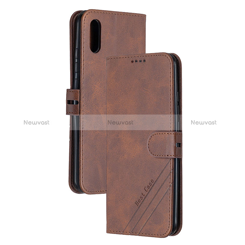 Leather Case Stands Flip Cover Holder H02X for Xiaomi Redmi 9AT
