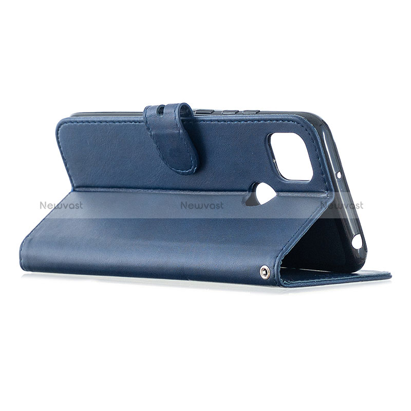 Leather Case Stands Flip Cover Holder H02X for Xiaomi Redmi 9C NFC