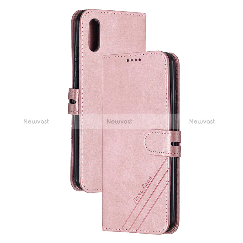 Leather Case Stands Flip Cover Holder H02X for Xiaomi Redmi 9i