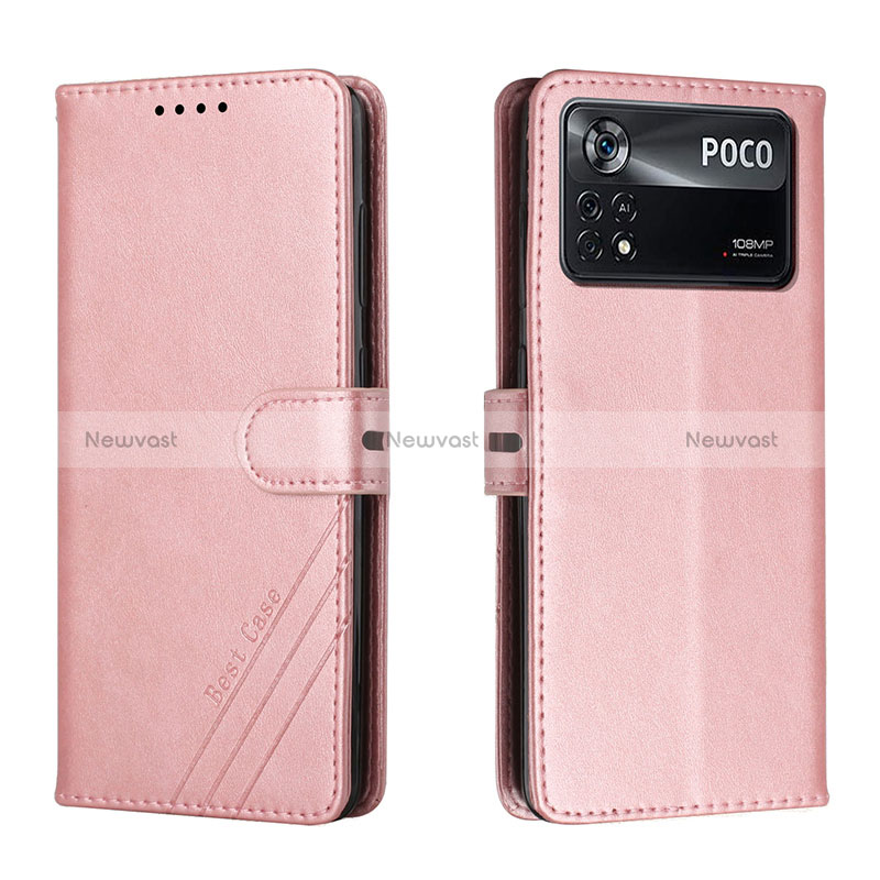 Leather Case Stands Flip Cover Holder H02X for Xiaomi Redmi Note 11E Pro 5G