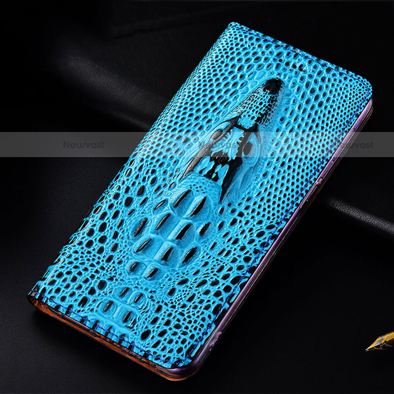 Leather Case Stands Flip Cover Holder H03P for Motorola Moto Edge 20 Lite 5G