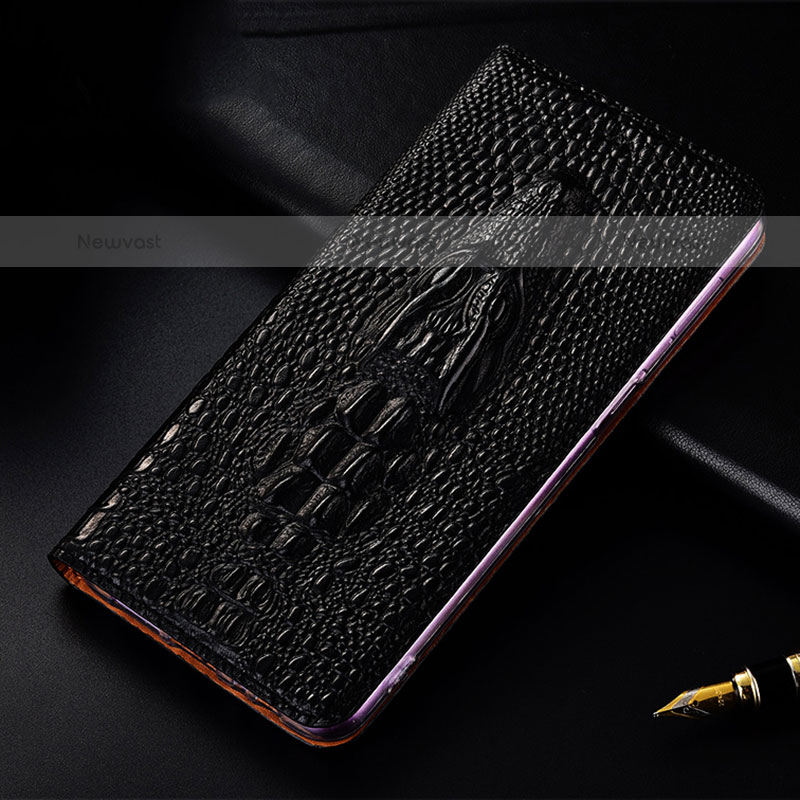 Leather Case Stands Flip Cover Holder H03P for Samsung Galaxy A11