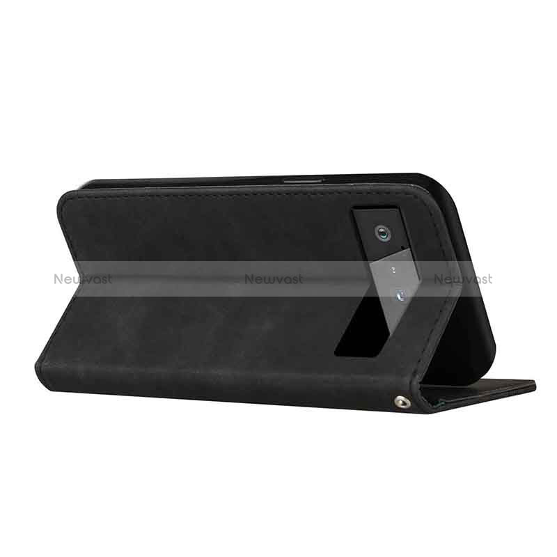 Leather Case Stands Flip Cover Holder H03X for Google Pixel 6 Pro 5G