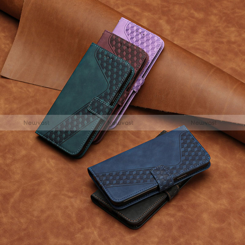 Leather Case Stands Flip Cover Holder H03X for Huawei Honor 70 Pro 5G