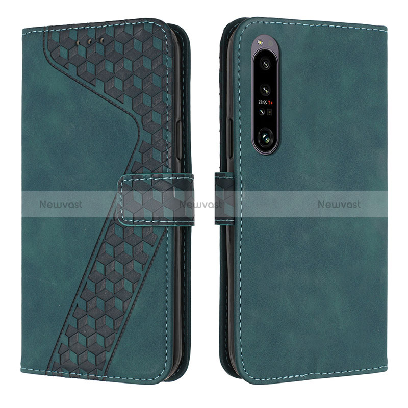 Leather Case Stands Flip Cover Holder H03X for Sony Xperia 1 IV