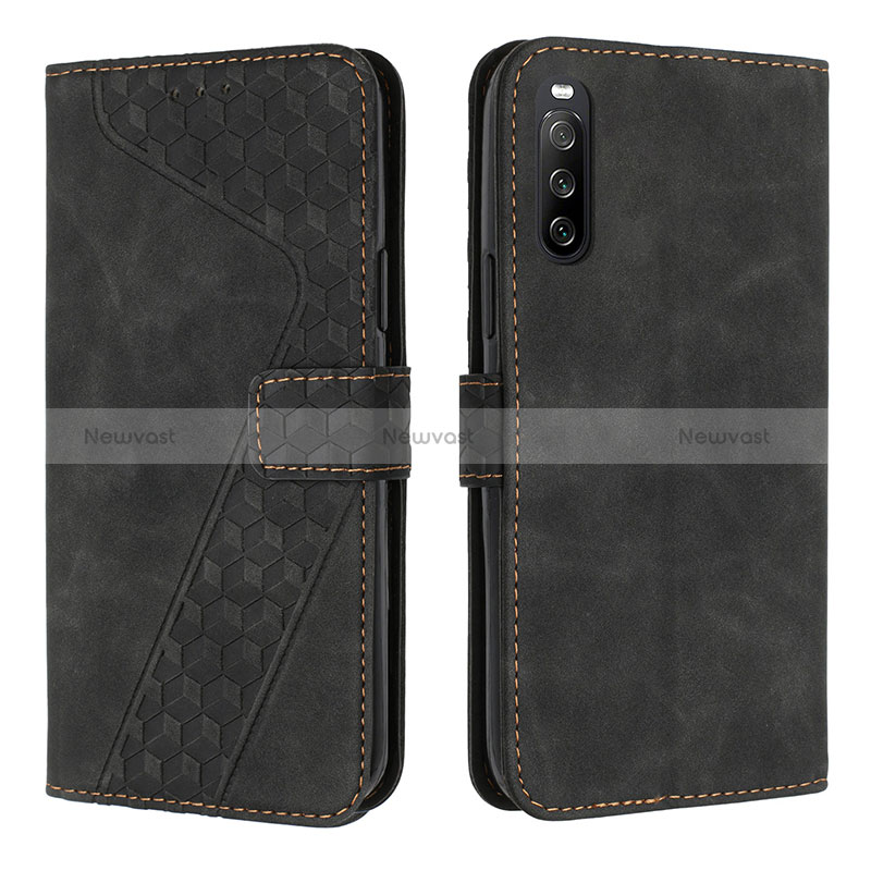 Leather Case Stands Flip Cover Holder H03X for Sony Xperia 10 IV SOG07