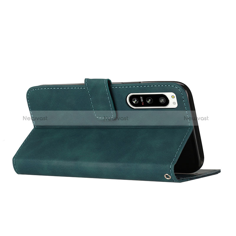 Leather Case Stands Flip Cover Holder H03X for Sony Xperia 5 IV