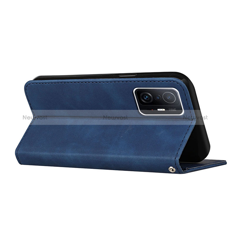 Leather Case Stands Flip Cover Holder H03X for Xiaomi Mi 11T Pro 5G