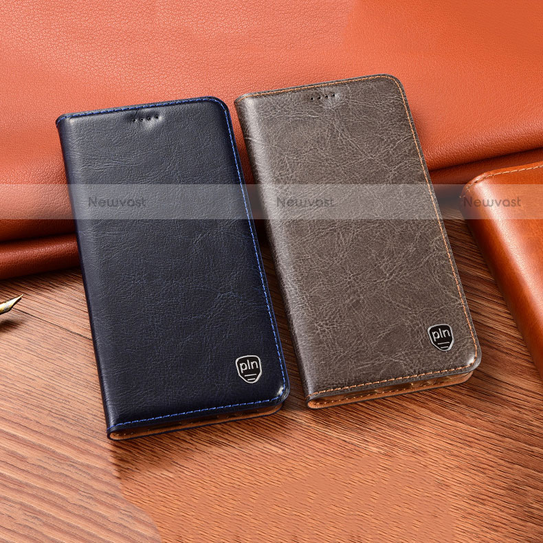 Leather Case Stands Flip Cover Holder H04P for Motorola Moto Edge (2022) 5G