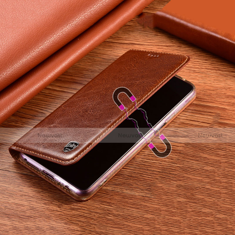 Leather Case Stands Flip Cover Holder H04P for Motorola Moto G41