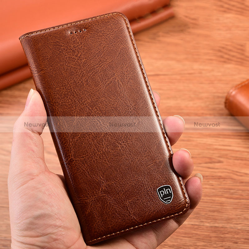 Leather Case Stands Flip Cover Holder H04P for Samsung Galaxy Grand Max SM-G720