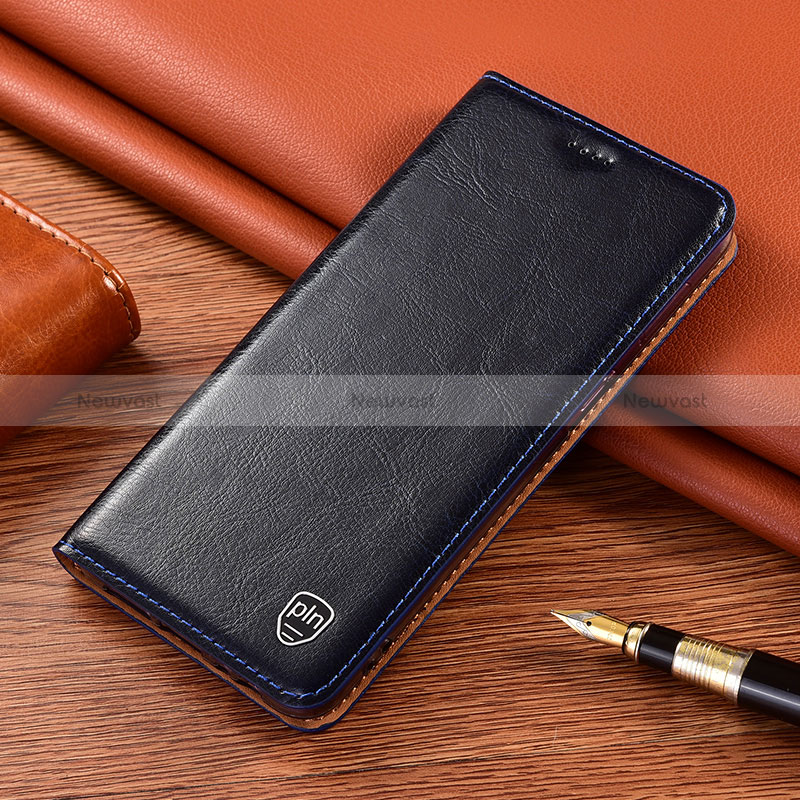 Leather Case Stands Flip Cover Holder H04P for Vivo V27e 5G