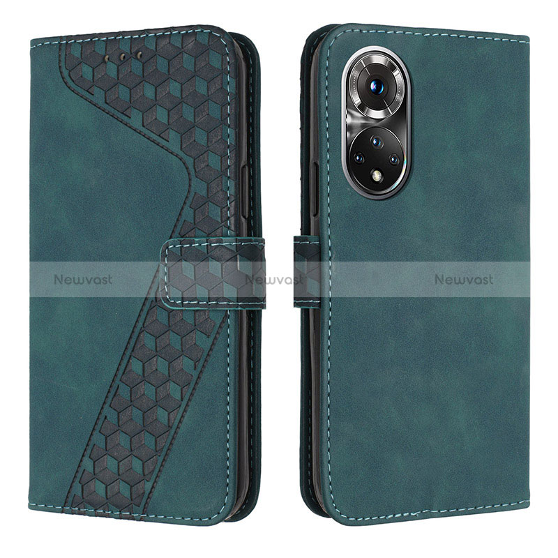 Leather Case Stands Flip Cover Holder H04X for Huawei Nova 9 Pro