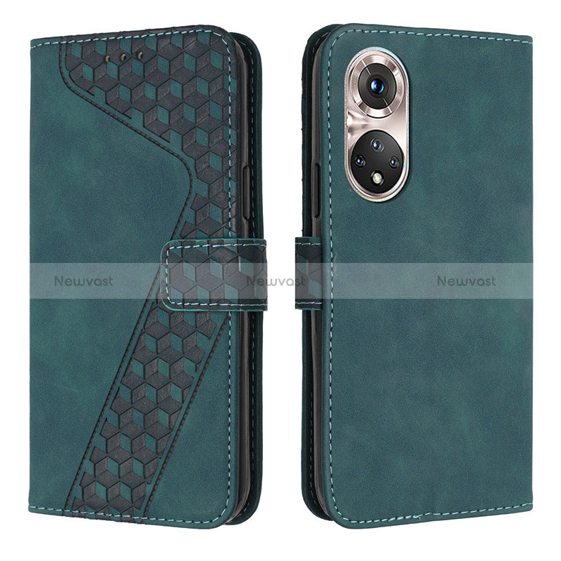 Leather Case Stands Flip Cover Holder H04X for Huawei P50