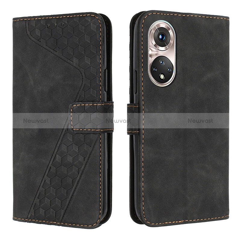 Leather Case Stands Flip Cover Holder H04X for Huawei P50e