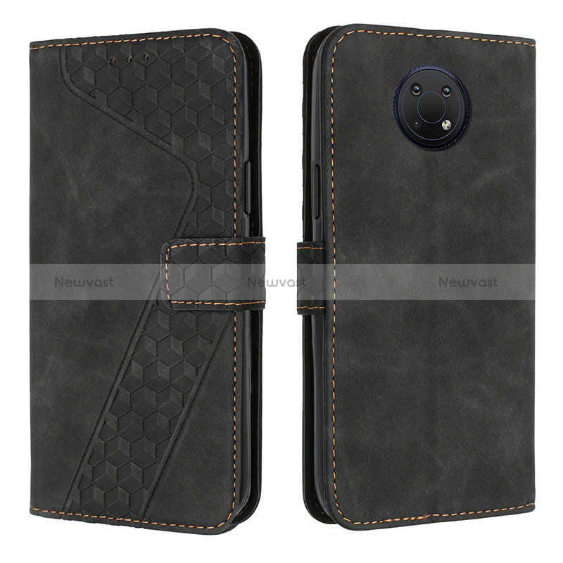 Leather Case Stands Flip Cover Holder H04X for Nokia G10