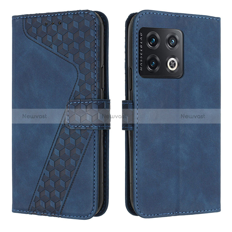 Leather Case Stands Flip Cover Holder H04X for OnePlus 10 Pro 5G