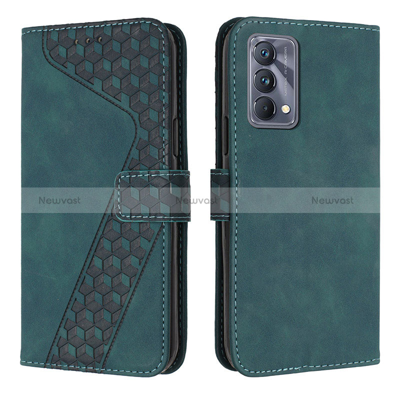 Leather Case Stands Flip Cover Holder H04X for Realme GT Master 5G