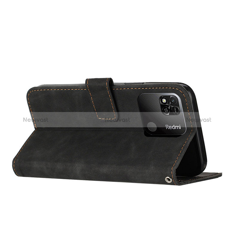 Leather Case Stands Flip Cover Holder H04X for Xiaomi POCO C3