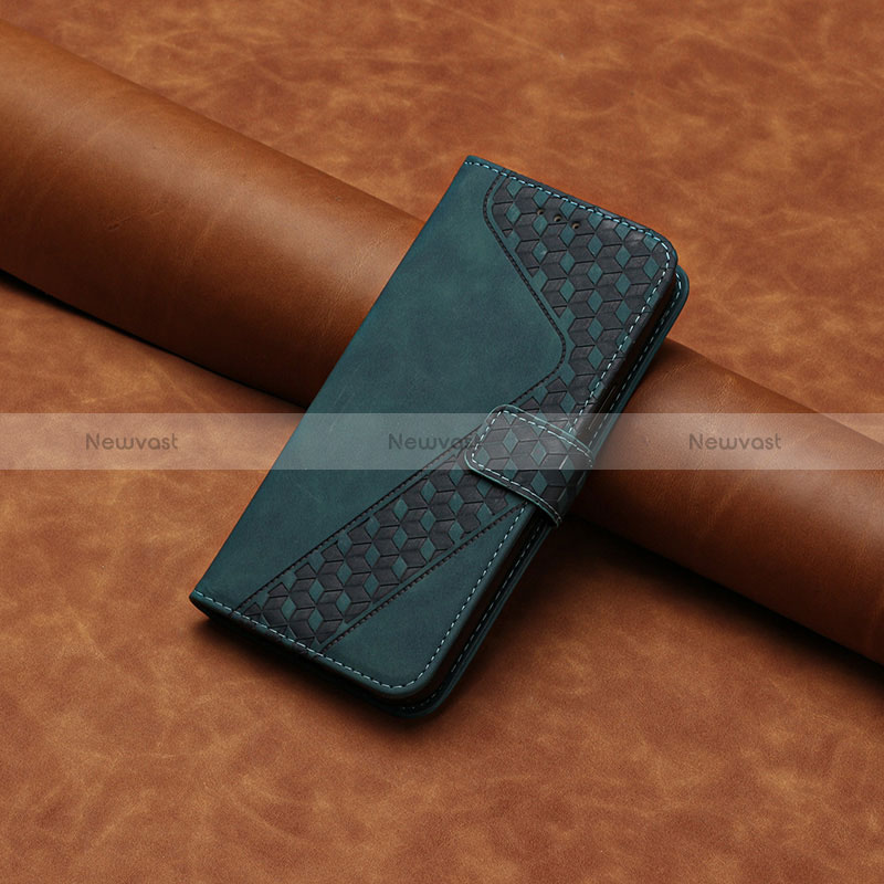 Leather Case Stands Flip Cover Holder H04X for Xiaomi Poco M4 Pro 4G