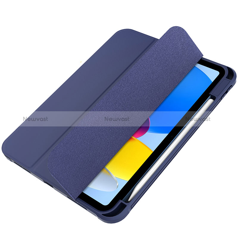 Leather Case Stands Flip Cover Holder H05 for Apple iPad 10.9 (2022)