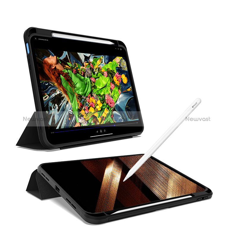 Leather Case Stands Flip Cover Holder H05 for Apple iPad 10.9 (2022)