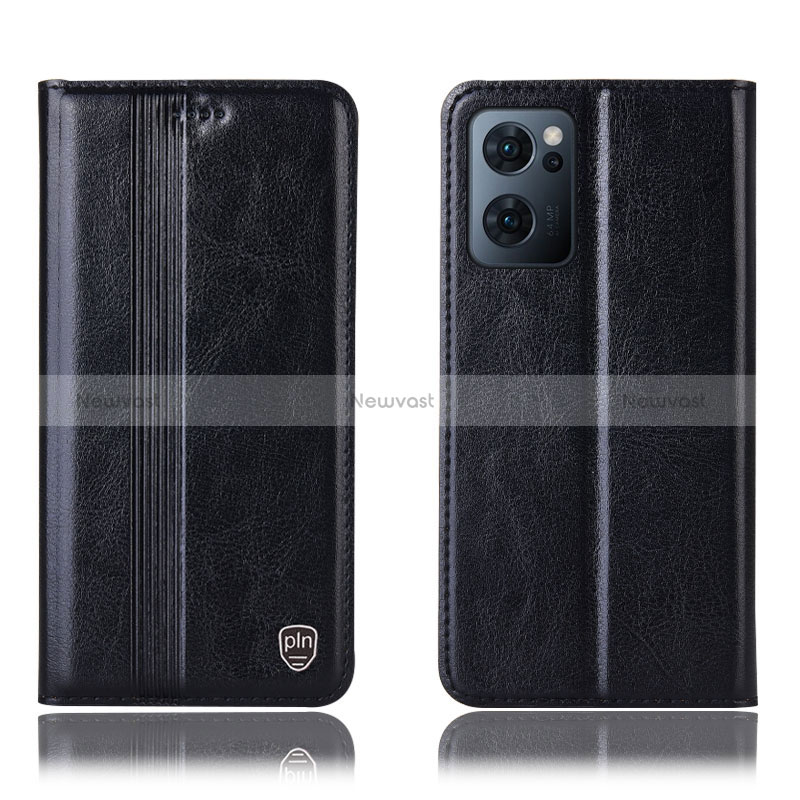 Leather Case Stands Flip Cover Holder H05P for OnePlus Nord CE 2 5G