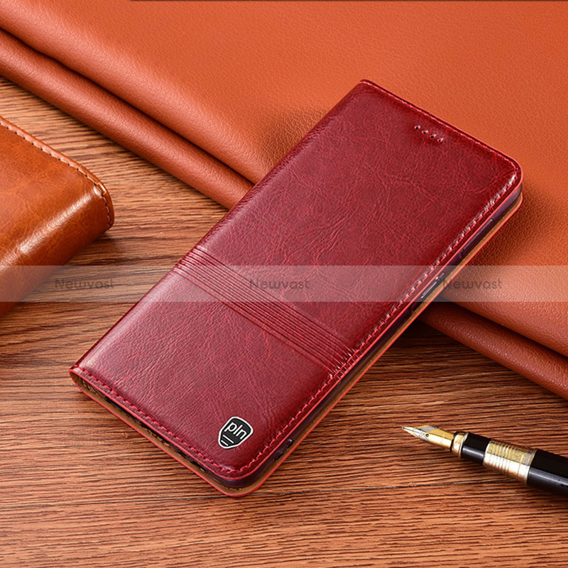 Leather Case Stands Flip Cover Holder H05P for Samsung Galaxy A70E