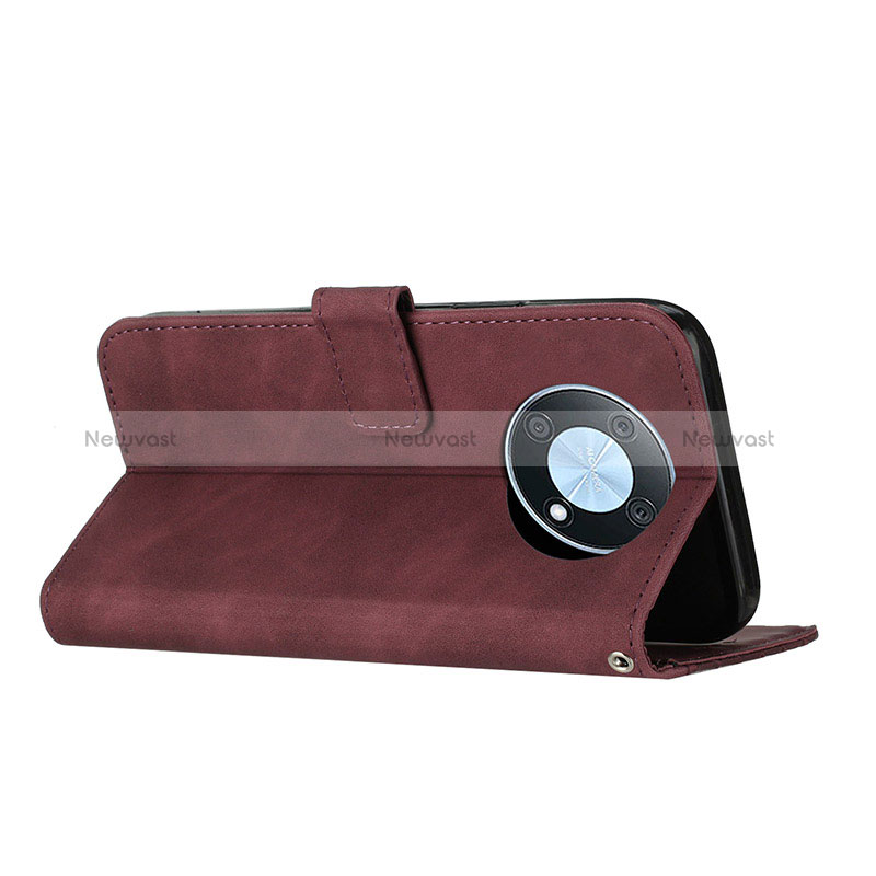 Leather Case Stands Flip Cover Holder H05X for Huawei Enjoy 50 Pro