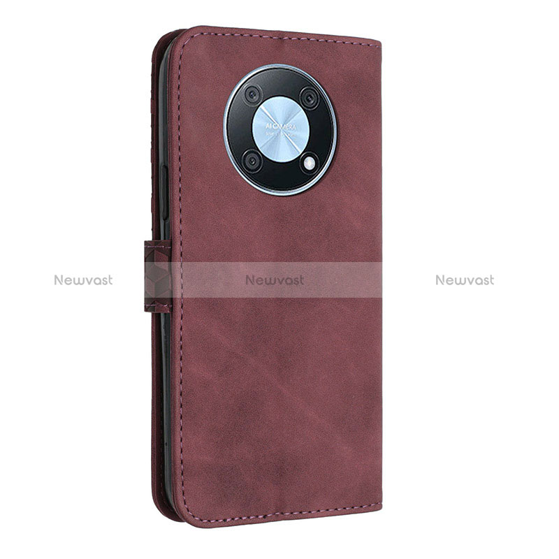 Leather Case Stands Flip Cover Holder H05X for Huawei Nova Y90