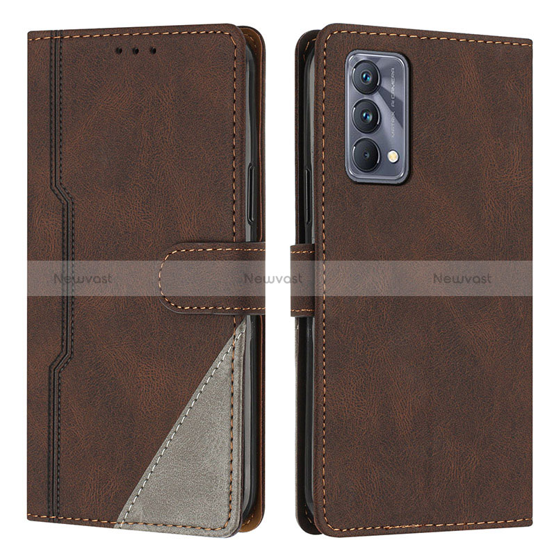 Leather Case Stands Flip Cover Holder H05X for Realme GT Master 5G