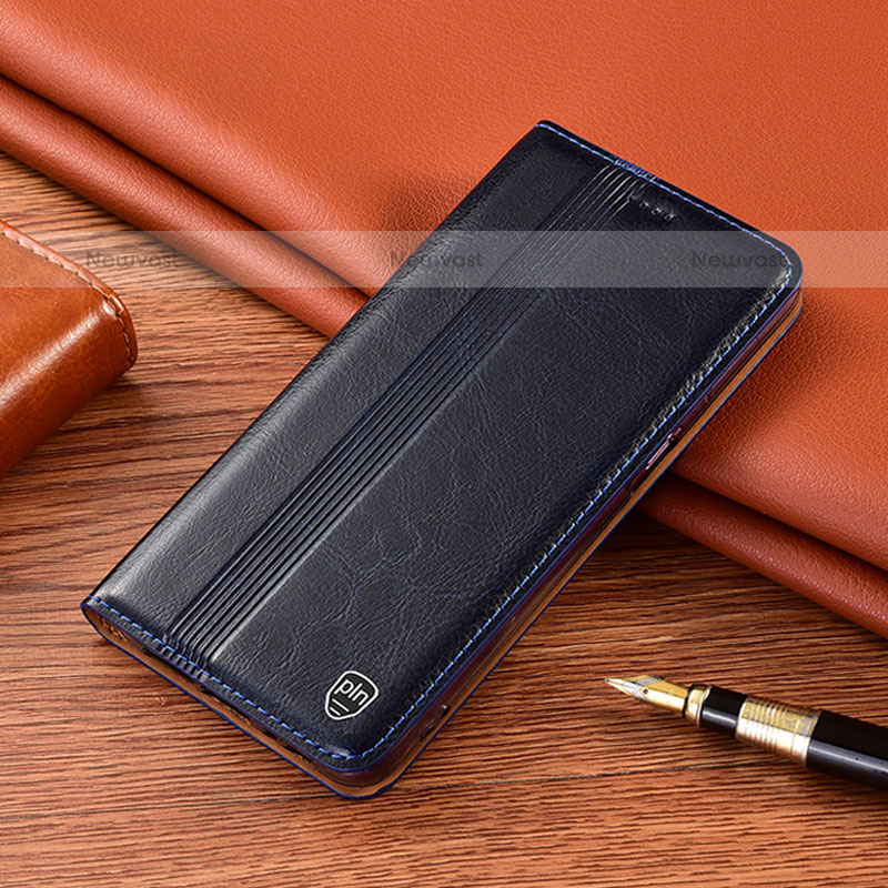 Leather Case Stands Flip Cover Holder H06P for Samsung Galaxy M80S