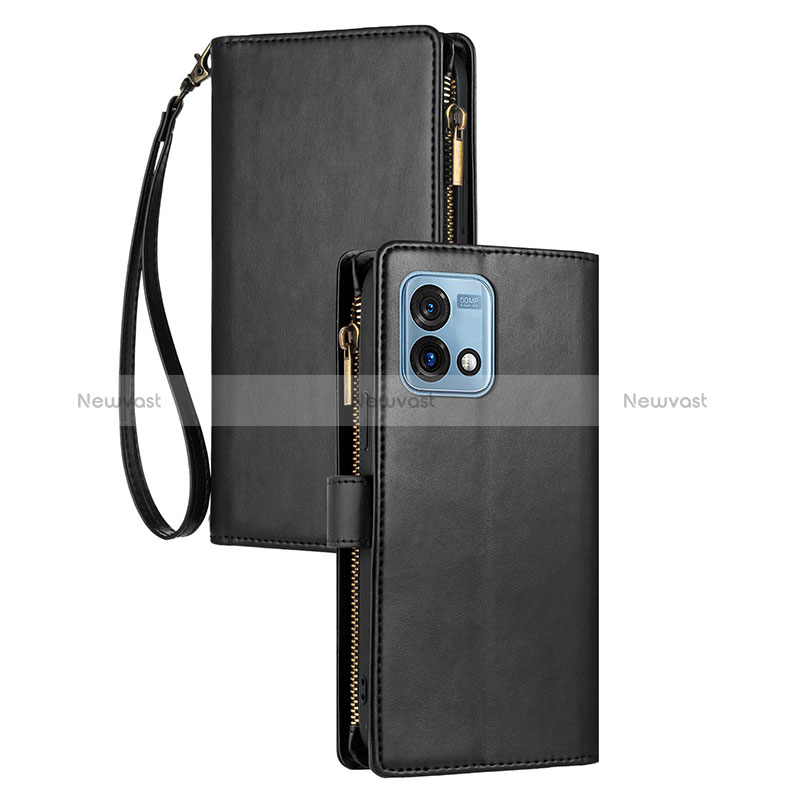 Leather Case Stands Flip Cover Holder H06X for Motorola Moto G Stylus (2023) 4G