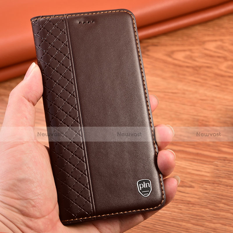 Leather Case Stands Flip Cover Holder H07P for Motorola Moto Edge 30 Ultra 5G