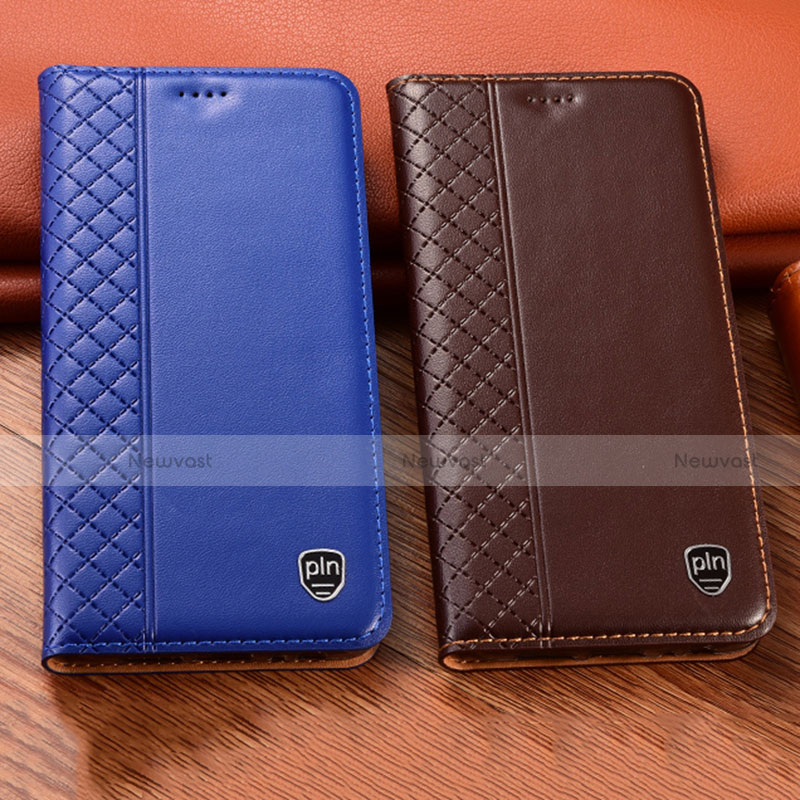 Leather Case Stands Flip Cover Holder H07P for Motorola Moto Edge X30 Pro 5G