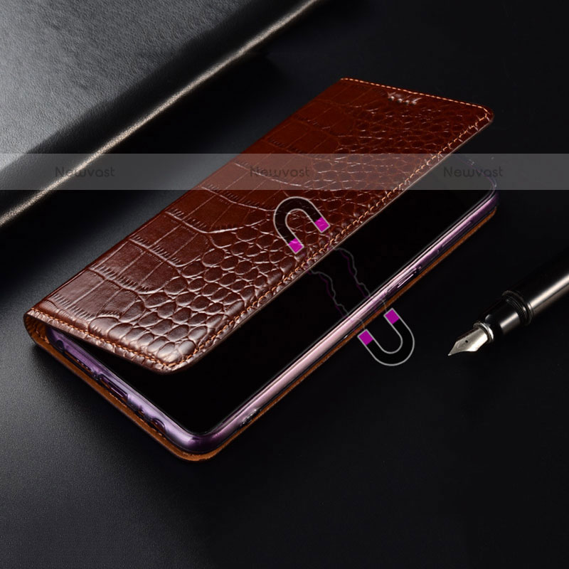 Leather Case Stands Flip Cover Holder H08P for Samsung Galaxy M31