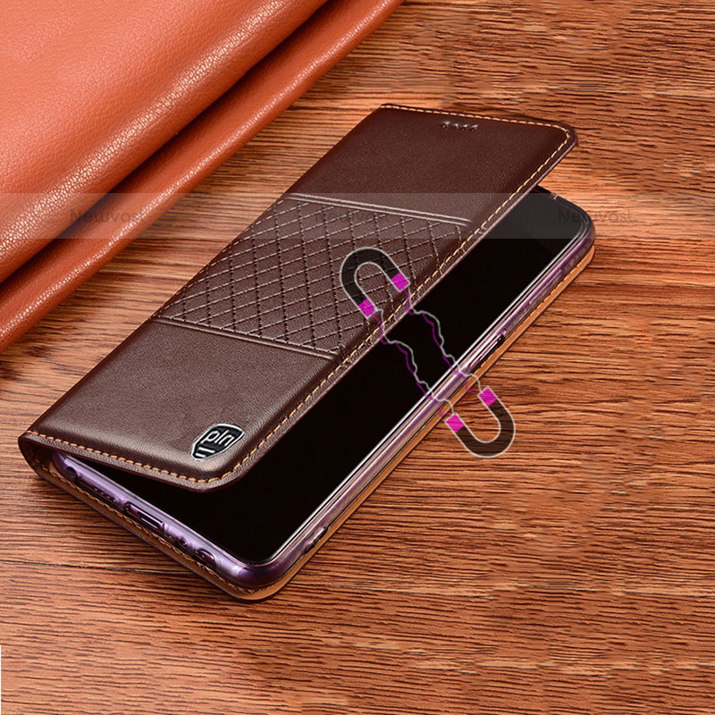 Leather Case Stands Flip Cover Holder H09P for Xiaomi Mi 12X 5G