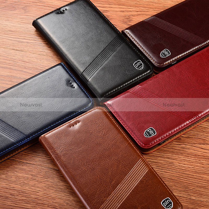 Leather Case Stands Flip Cover Holder H09P for Xiaomi Mi 13T 5G