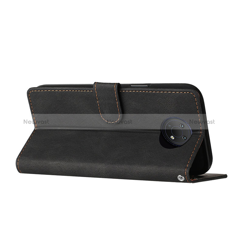 Leather Case Stands Flip Cover Holder H09X for Nokia G10