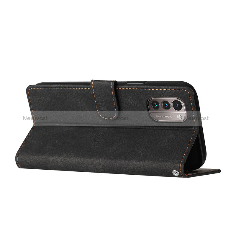 Leather Case Stands Flip Cover Holder H09X for Nokia G11