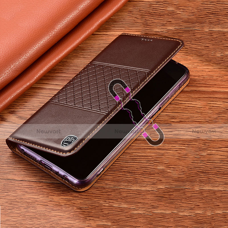 Leather Case Stands Flip Cover Holder H10P for Motorola Moto Edge 30 Ultra 5G