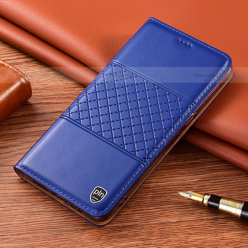 Leather Case Stands Flip Cover Holder H10P for Samsung Galaxy S21 Plus 5G