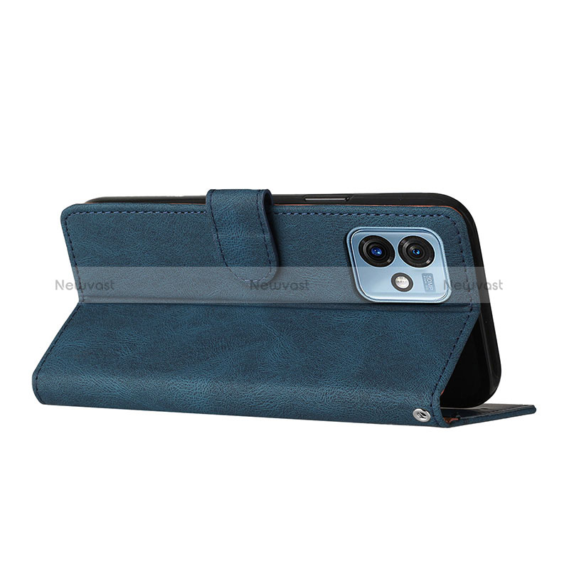 Leather Case Stands Flip Cover Holder H10X for Motorola Moto G 5G (2023)