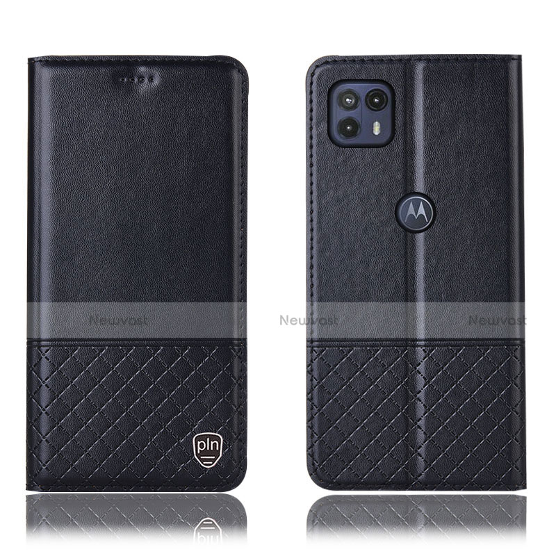 Leather Case Stands Flip Cover Holder H11P for Motorola Moto G50 5G
