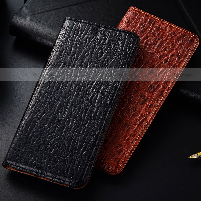 Leather Case Stands Flip Cover Holder H15P for Motorola Moto Edge S Pro 5G