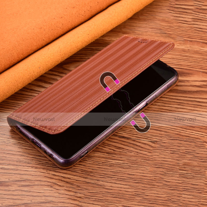 Leather Case Stands Flip Cover Holder H15P for Motorola Moto Edge X30 Pro 5G