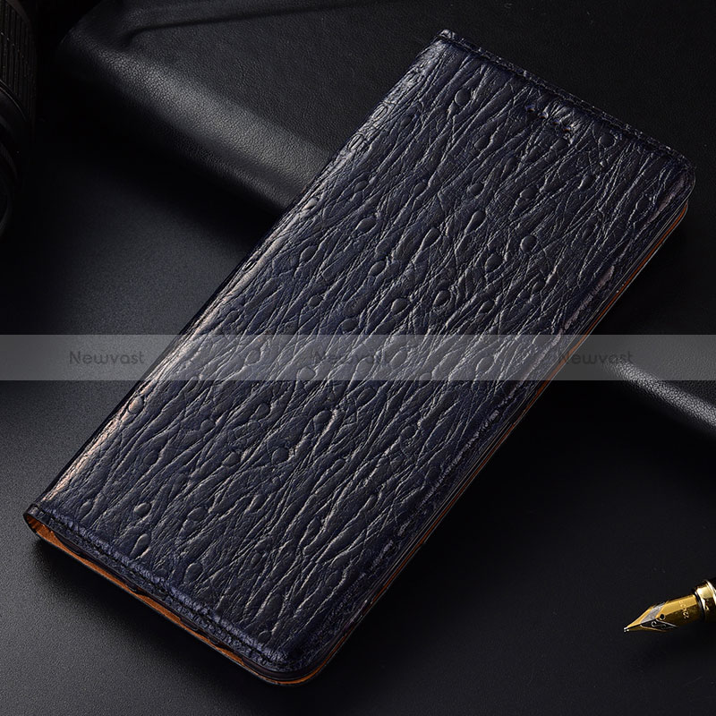 Leather Case Stands Flip Cover Holder H15P for Samsung Galaxy A03