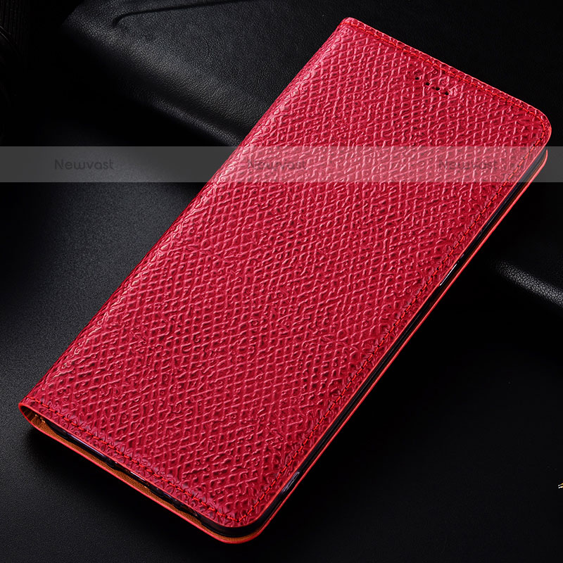 Leather Case Stands Flip Cover Holder H15P for Samsung Galaxy A23 5G
