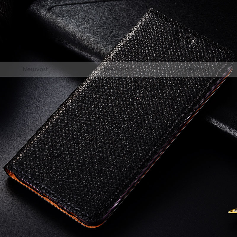 Leather Case Stands Flip Cover Holder H15P for Samsung Galaxy M31 Prime Edition