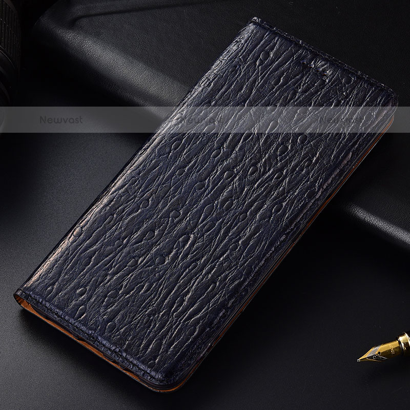 Leather Case Stands Flip Cover Holder H15P for Samsung Galaxy M51